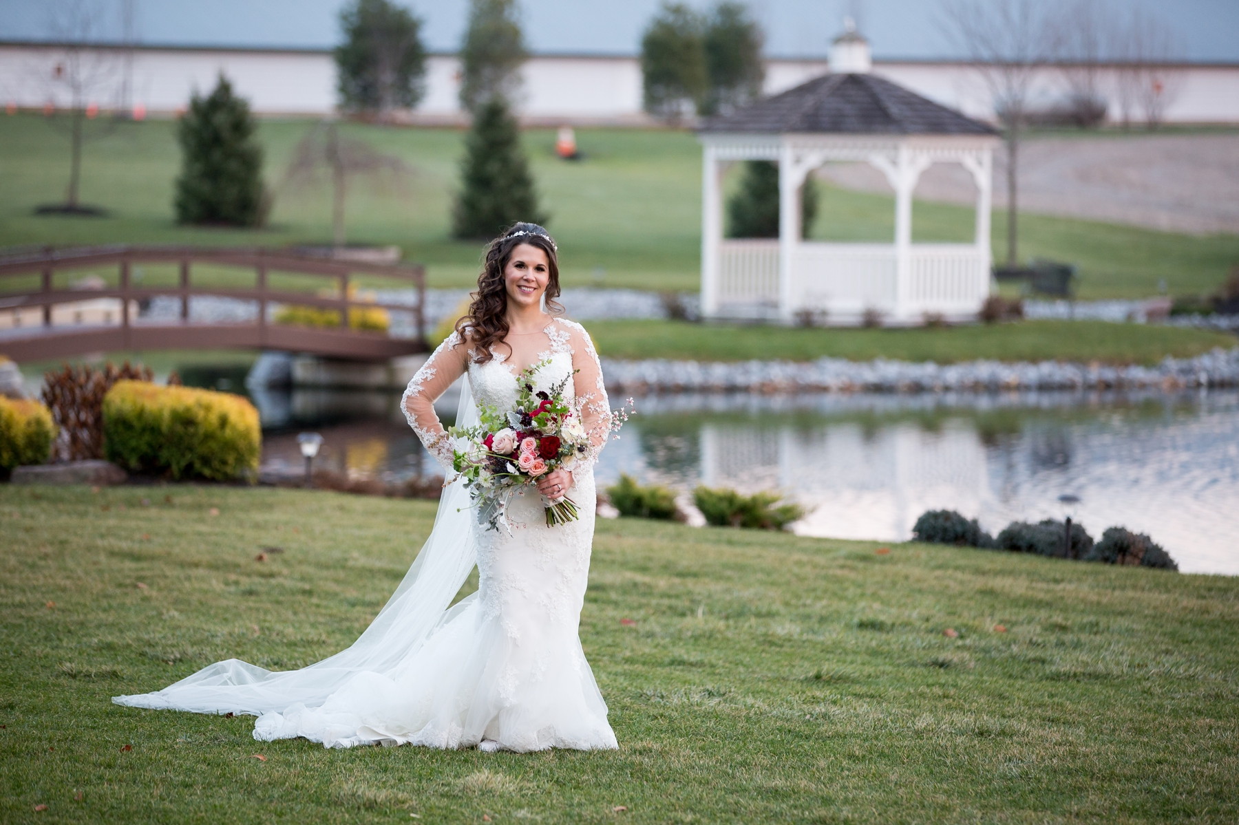 Harvest View Barn Hershey Farms Elizabethtown Pa wedding photography